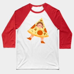 Pizza girl Baseball T-Shirt